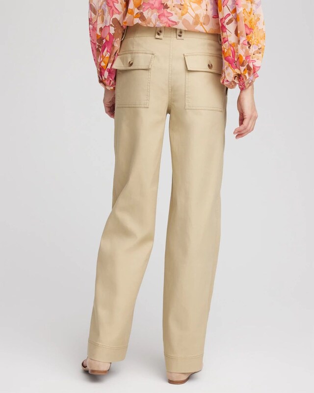 Utility Twill Straight Leg Pants - image 3